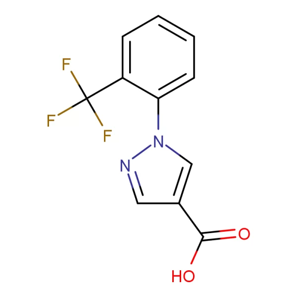 1-(2-(Trifluoromethyl)phenyl)-1H-pyrazole-4-carboxylic acid